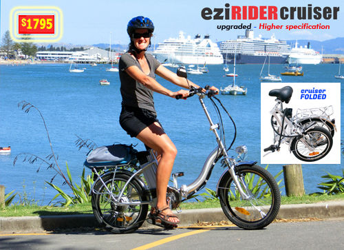 eziRIDER Cruiser - Foldaway eBike