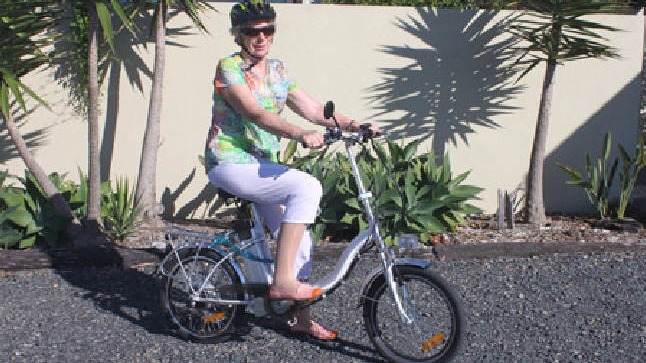 Rural use of eziRider Cruiser in Sandy beach area